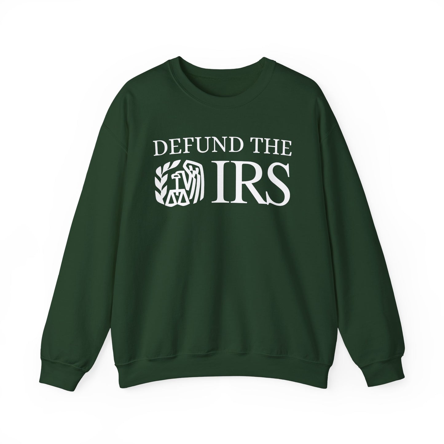 "DEFUND THE IRS" Unisex Crewneck Sweatshirt Heavy Blend™