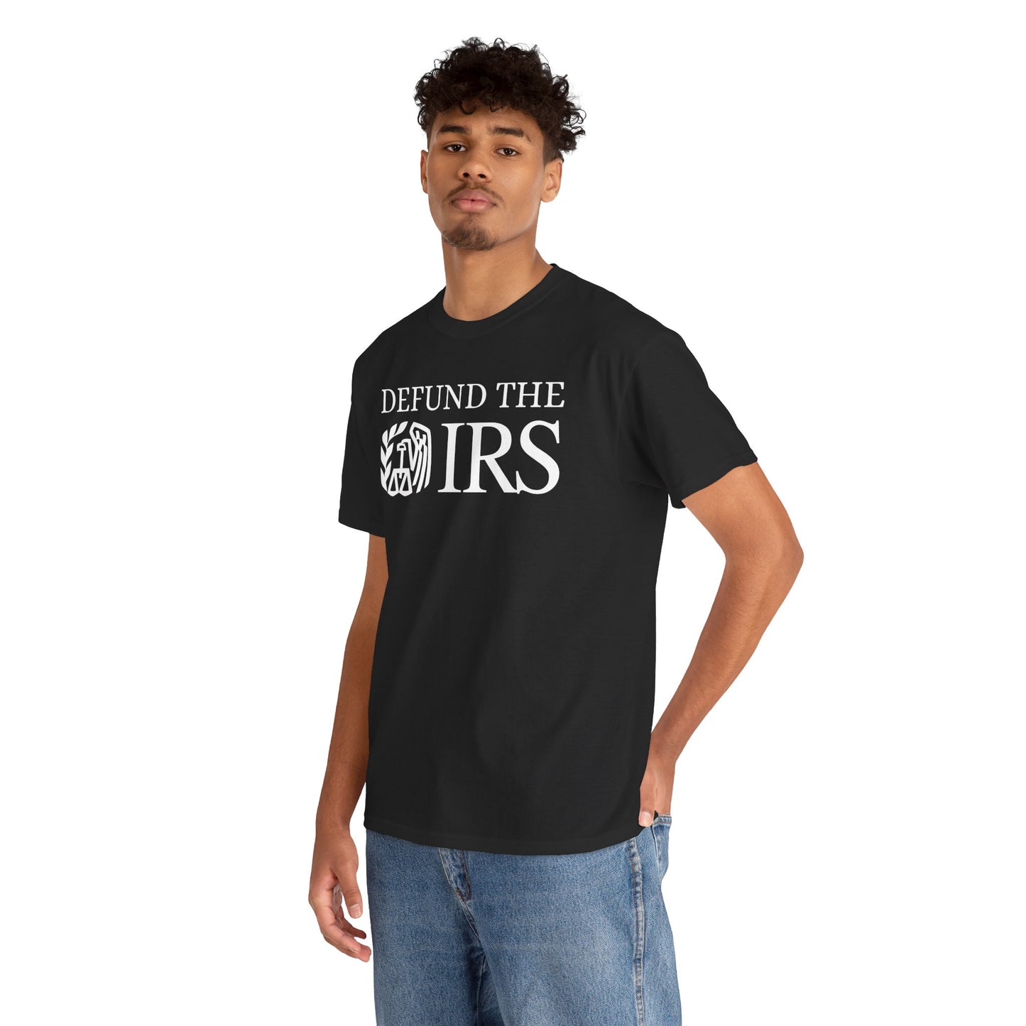 "Defund the IRS" Unisex Heavy Cotton Tee