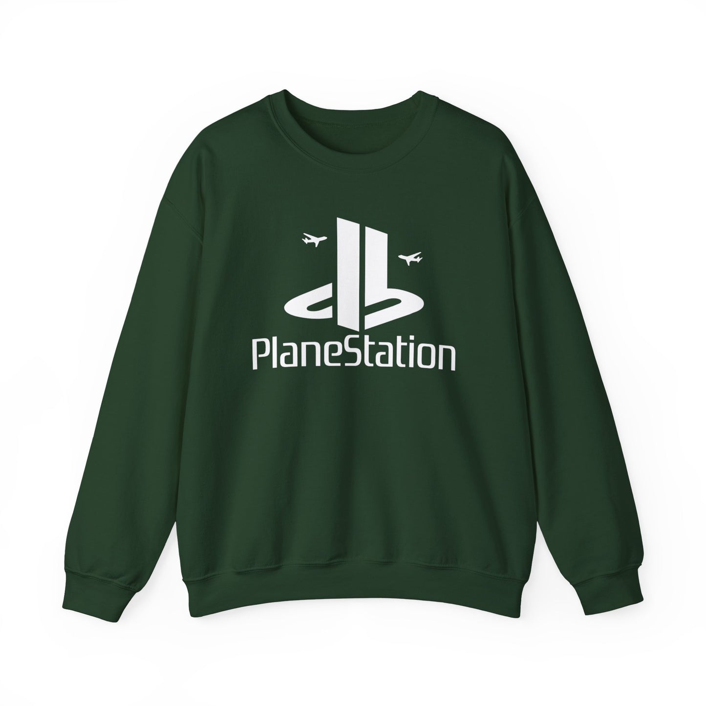 "PlaneStation" Unisex Crewneck Sweatshirt Heavy Blend™
