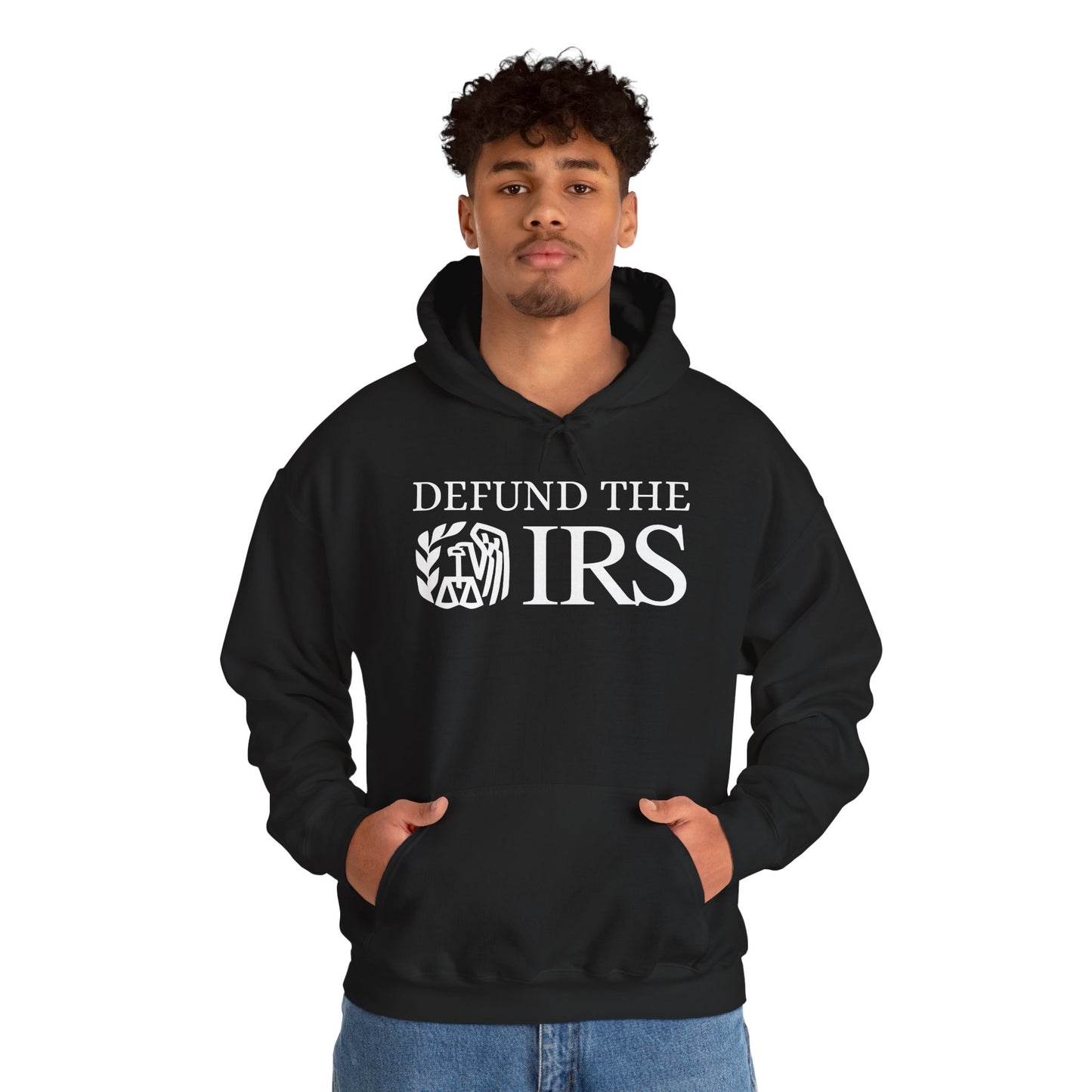 "DEFUND THE IRS" Unisex Pullover Hoodie Heavy Blend™