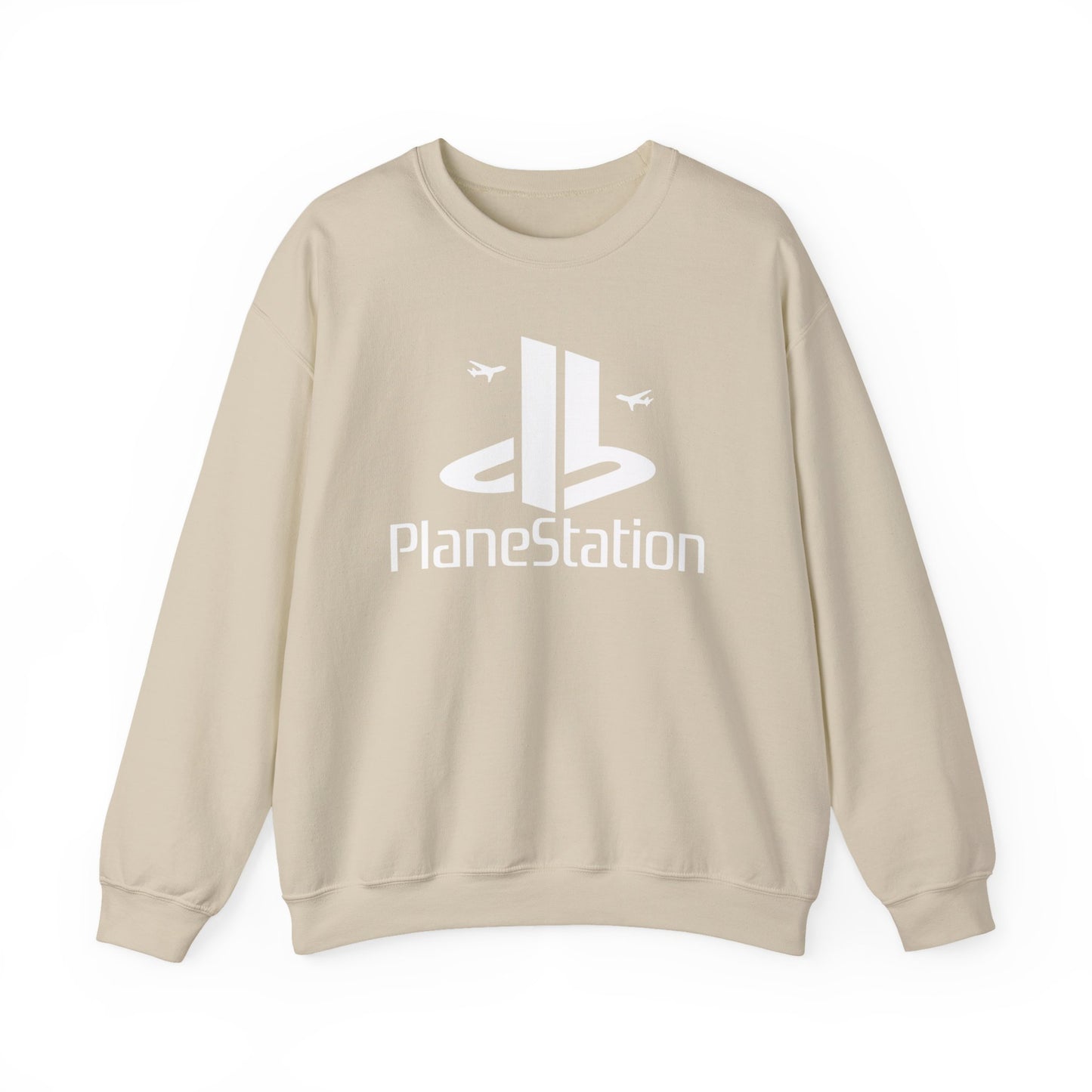 "PlaneStation" Unisex Crewneck Sweatshirt Heavy Blend™