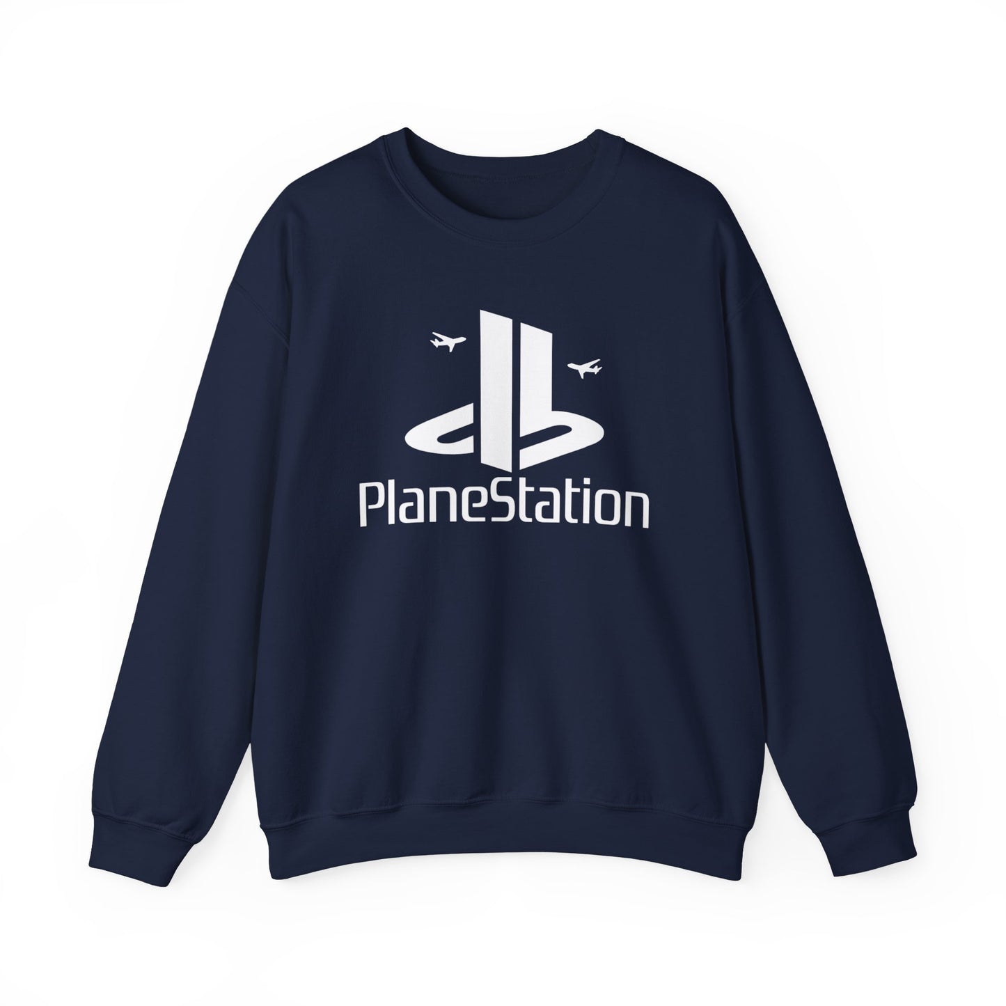 "PlaneStation" Unisex Crewneck Sweatshirt Heavy Blend™