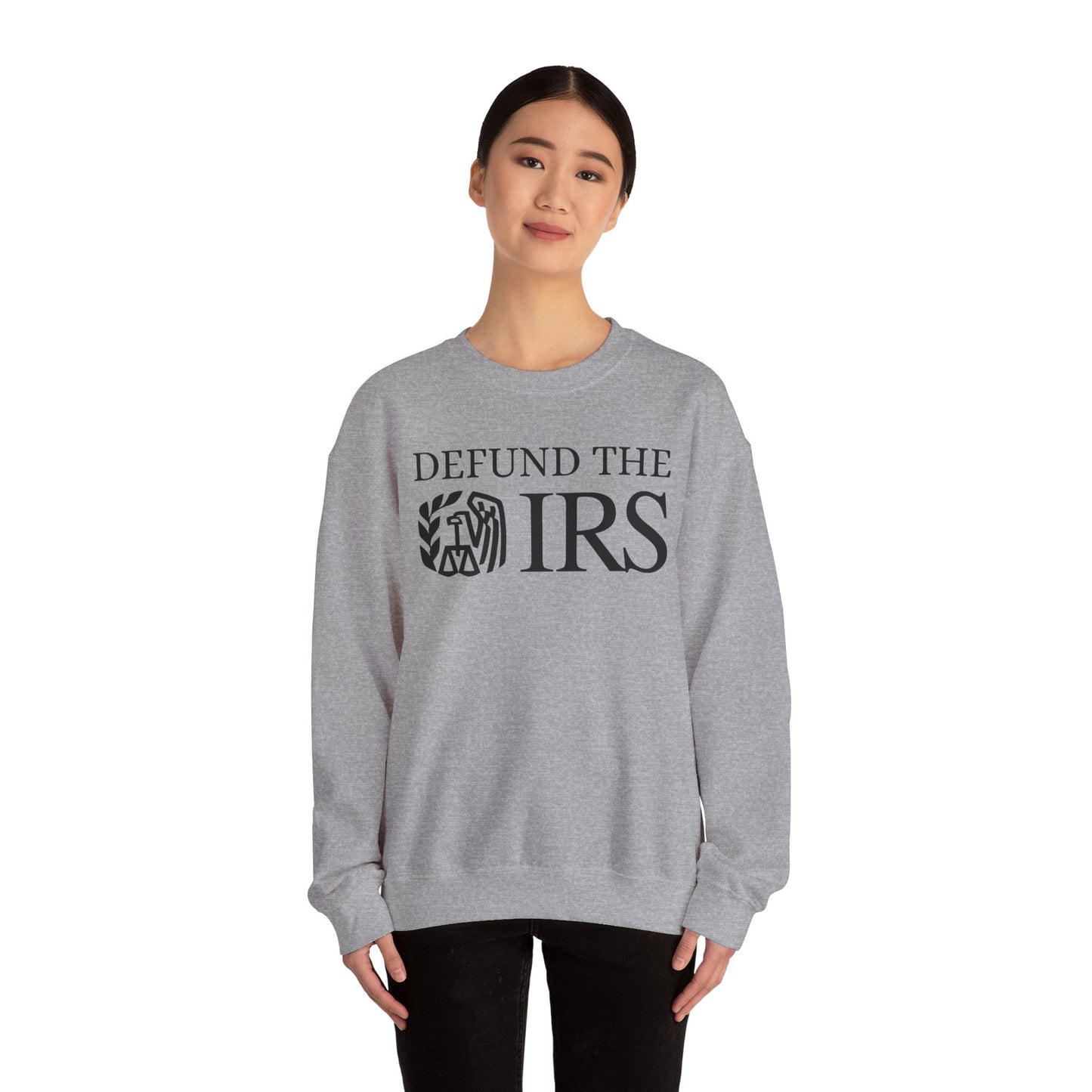 "DEFUND THE IRS" Unisex Crewneck Sweatshirt Heavy Blend™