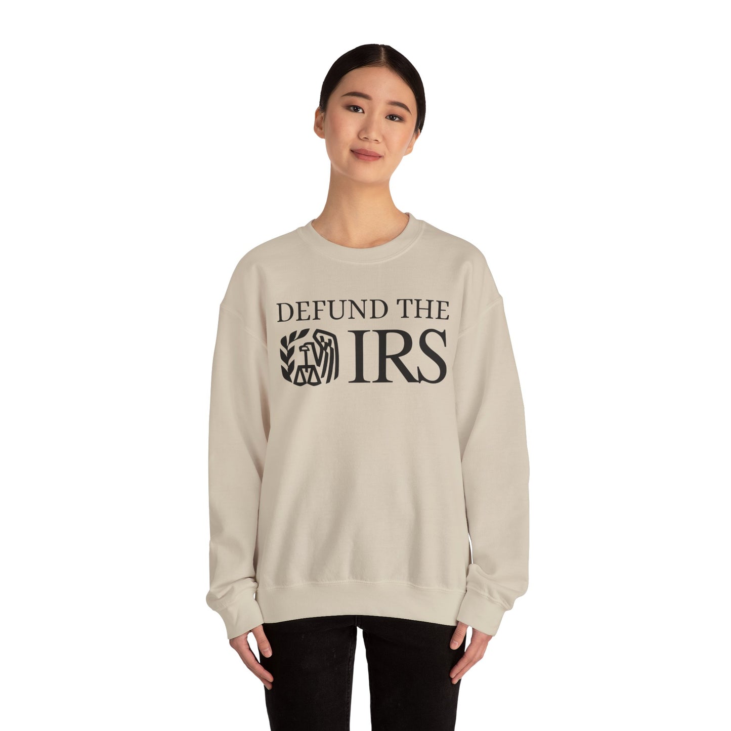 "DEFUND THE IRS" Unisex Crewneck Sweatshirt Heavy Blend™