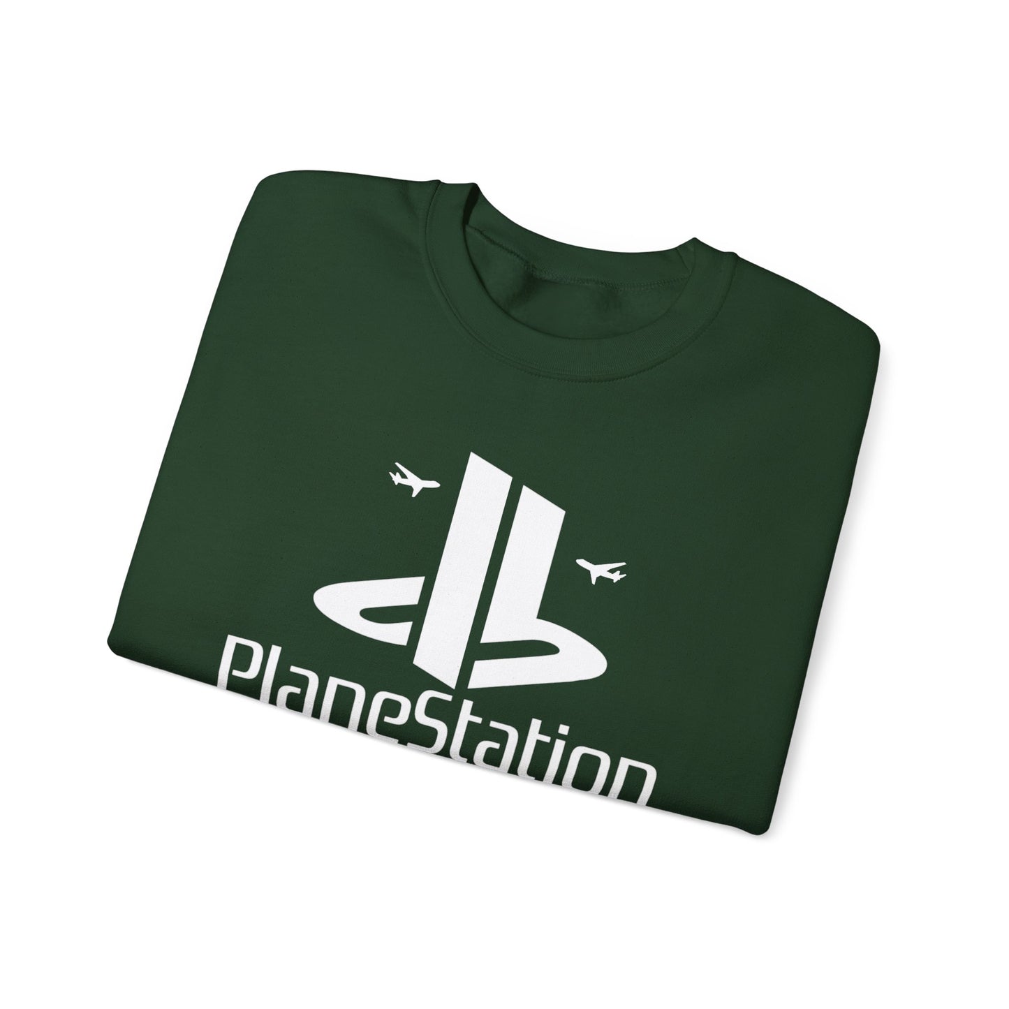 "PlaneStation" Unisex Crewneck Sweatshirt Heavy Blend™