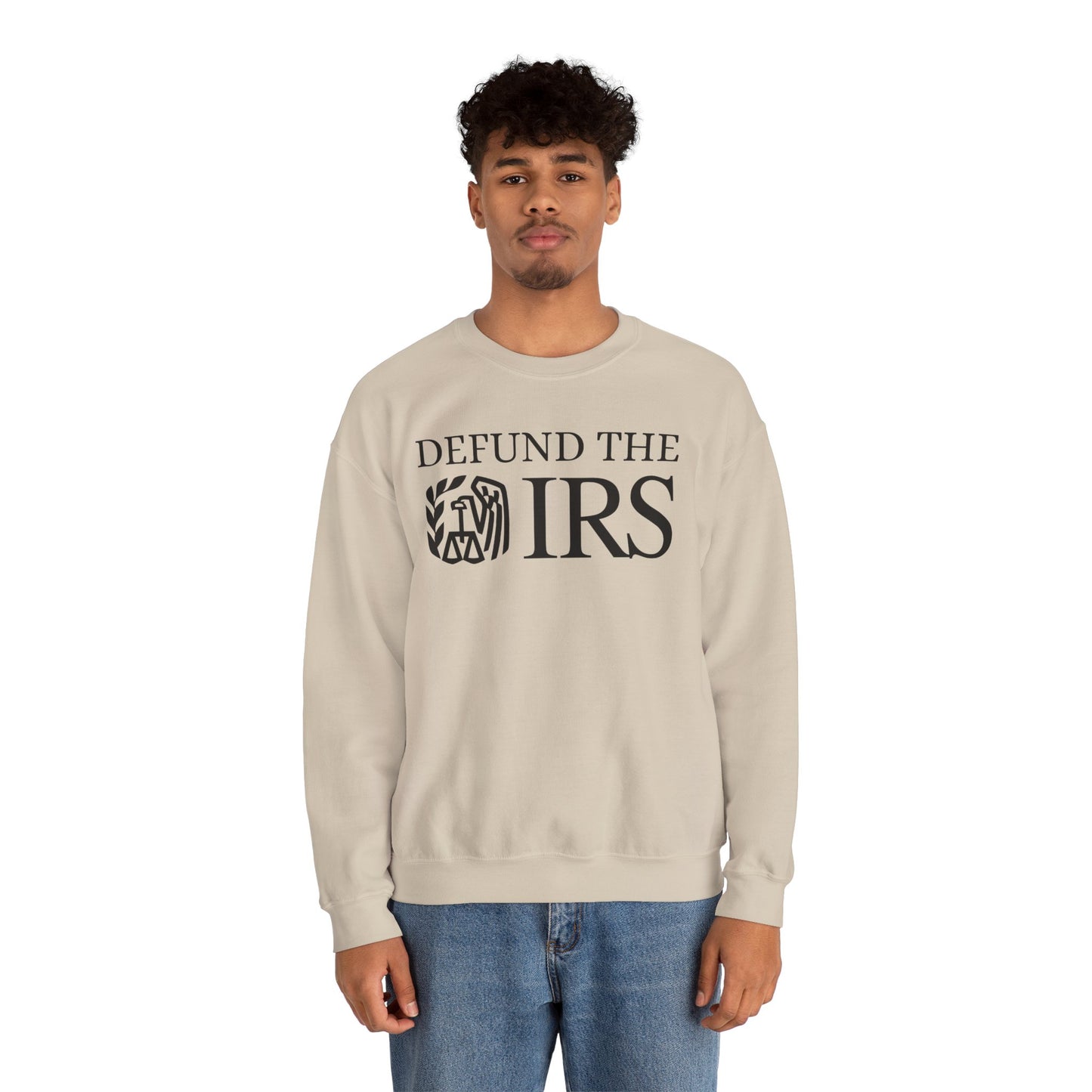 "DEFUND THE IRS" Unisex Crewneck Sweatshirt Heavy Blend™