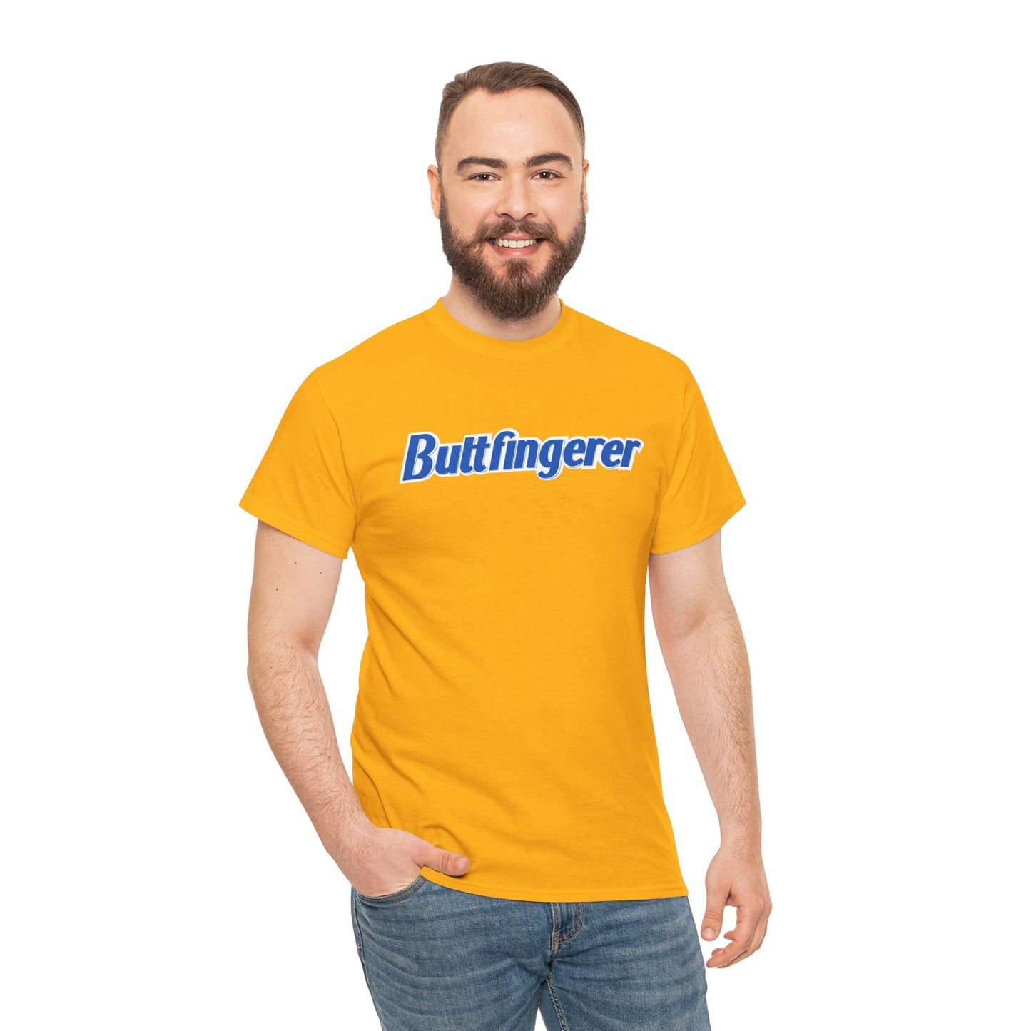 "Buttfingerer" Unisex Heavy Cotton Parody T-Shirt