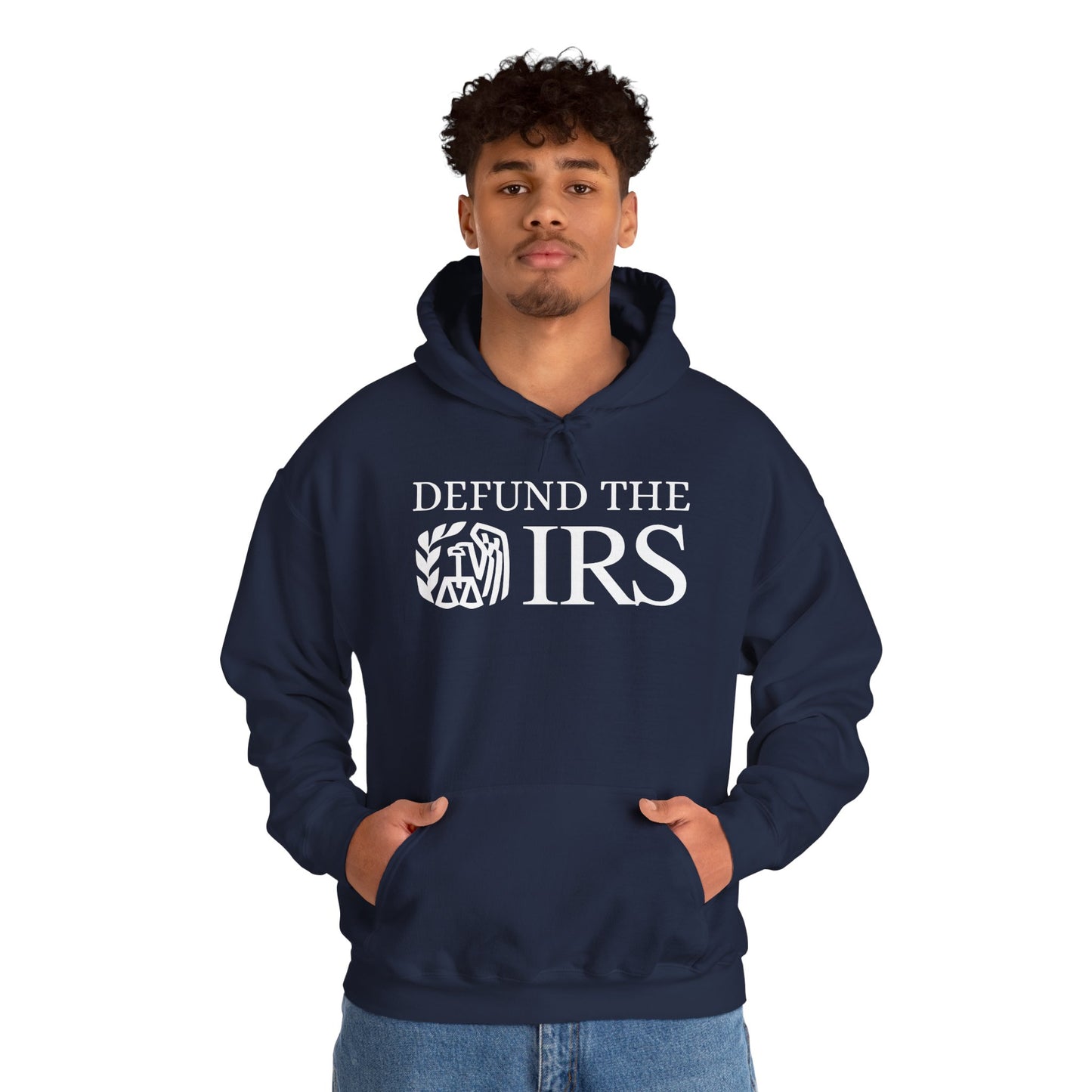 "DEFUND THE IRS" Unisex Pullover Hoodie Heavy Blend™