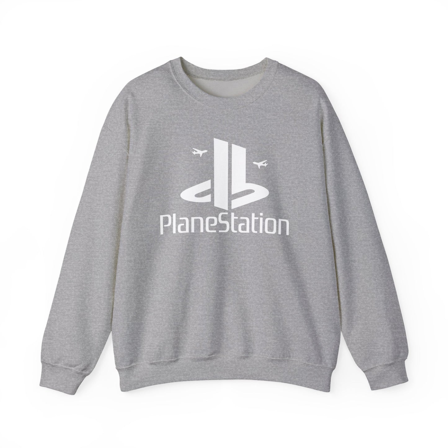 "PlaneStation" Unisex Crewneck Sweatshirt Heavy Blend™