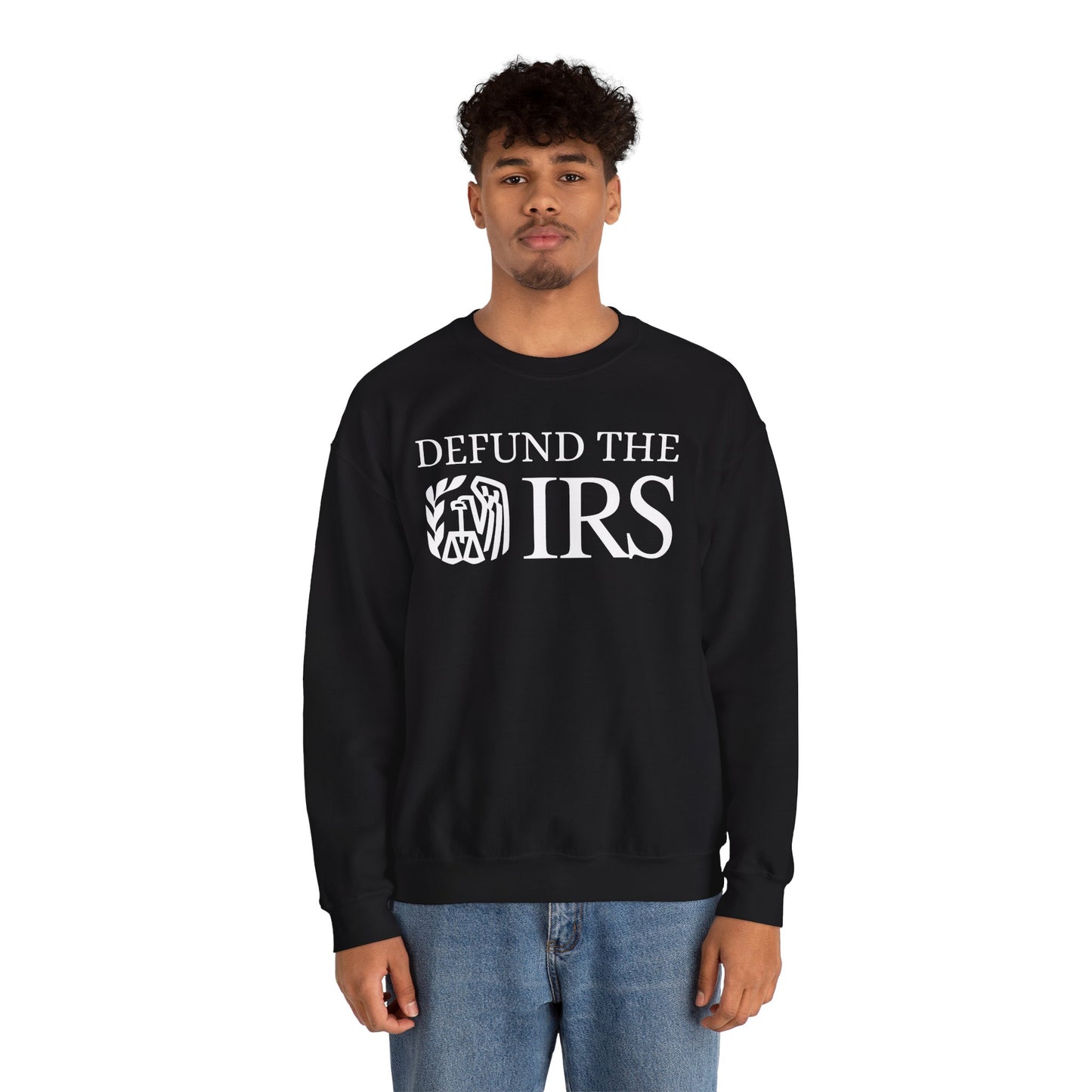 "DEFUND THE IRS" Unisex Crewneck Sweatshirt Heavy Blend™