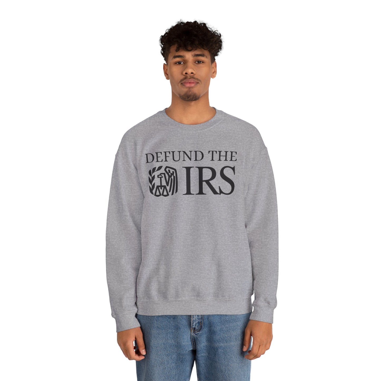 "DEFUND THE IRS" Unisex Crewneck Sweatshirt Heavy Blend™
