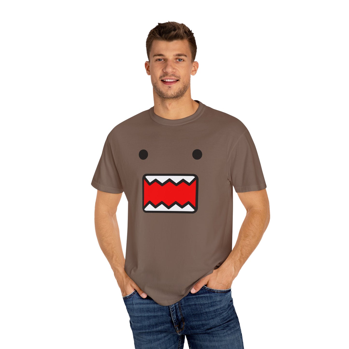 Domo Face Unisex Garment Dyed T-Shirt