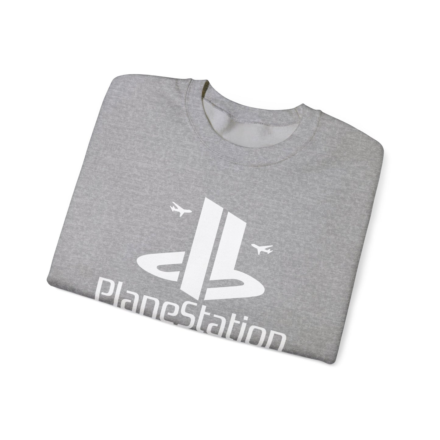 "PlaneStation" Unisex Crewneck Sweatshirt Heavy Blend™